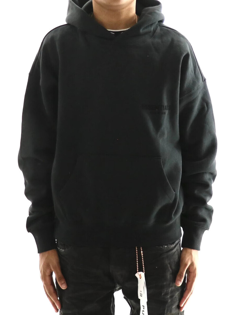 Fear Of God Mens Essentials Core Collection Pullover Hoodie Size M